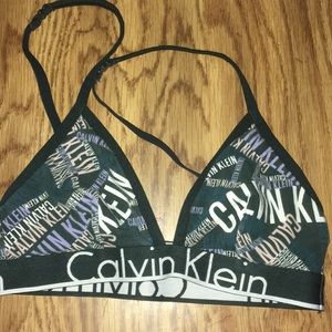 Calvin Klein bralette.